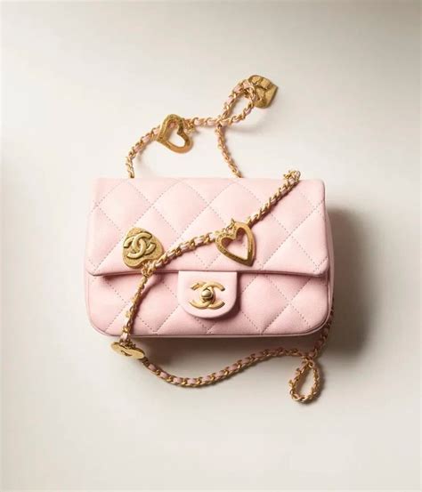 chanel mini in pink|Chanel mini flap bag price.